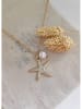 atelier MIU Vergulde ketting met hanger - (L)42 cm