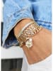 atelier MIU Vergold. Armkette mit Edelsteinen und Perle