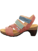 Think! Leder-Sandaletten in Bunt