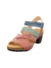 Think! Leren haksandalen meerkleurig