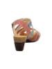 Think! Leren haksandalen meerkleurig