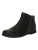 Think! Leder-Stiefeletten in Schwarz