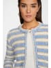 Rich & Royal Cardigan in Hellblau/ Creme