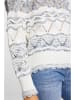 Rich & Royal Trui wit/blauw