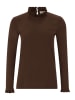 Rich & Royal Longsleeve in Dunkelbraun