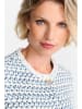 Rich & Royal Vest wit/blauw