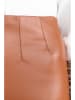 Rich & Royal Kunstleren broek camel