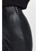 Rich & Royal Kunstlederhose in Schwarz