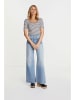 Rich & Royal Shirt zwart/wit
