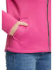 AMBER & JUNE Sweatjacke in Pink