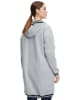 AMBER & JUNE Sweatjacke in Grau
