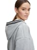 AMBER & JUNE Sweatjacke in Grau