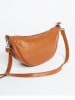 Christian Laurier Leren schoudertas "Jonas" camel - (B)33 x (H)15 x (D)9 cm
