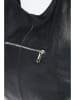 Christian Laurier Leder-Henkeltasche "Bagi" in Schwarz - (L)38 x (B)37 cm