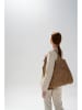 Christian Laurier Leder-Henkeltasche "Bagi" in Kamel - (L)38 x (B)37 cm
