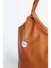 Christian Laurier Leder-Henkeltasche "Bagi" in Kamel - (L)38 x (B)37 cm