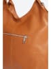 Christian Laurier Leder-Henkeltasche "Bagi" in Kamel - (L)38 x (B)37 cm