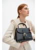 Christian Laurier Leren handtas "Allana" zwart - (B)20 x (H)15 x (D)6 cm