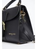 Christian Laurier Leder-Henkeltasche "Allana" in Schwarz - (B)20 x (H)15 x (T)6 cm