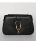 Christian Laurier Leren schoudertas "Leora" zwart - (B)20 x (H)15 x (D)6 cm