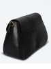 Christian Laurier Leren schoudertas "Leora" zwart - (B)20 x (H)15 x (D)6 cm