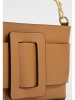 Christian Laurier Leder-Umhängetasche "Selah" in Camel - (B)22 x (H)13 x (T)6 cm