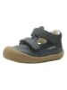 lamino Leren enkelsandalen donkerblauw