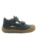 lamino Leren enkelsandalen donkerblauw