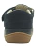 lamino Leren enkelsandalen donkerblauw