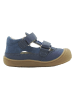 lamino Leren enkelsandalen donkerblauw