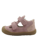 lamino Leren enkelsandalen lichtroze