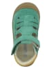 lamino Leren enkelsandalen turquoise