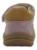 lamino Leren enkelsandalen lichtroze