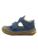 lamino Leren enkelsandalen donkerblauw