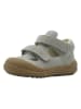 lamino Leren enkelsandalen grijs