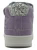 lamino Leder-Sneakers in Lila