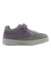 lamino Leren sneakers paars