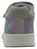 lamino Leren sneakers paars