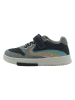 lamino Leder-Sneakers in Dunkelblau/ Hellblau