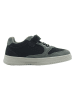 lamino Leder-Sneakers in Dunkelblau/ Hellblau
