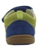 lamino Leder-Barfuß-Halbsandalen in Blau