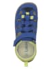 lamino Leren barefootenkelsandalen blauw