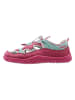 lamino Barfuß-Halbsandalen in Pink/ Türkis