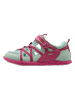 lamino Barfuß-Halbsandalen in Türkis/ Pink