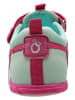 lamino Barfuß-Halbsandalen in Türkis/ Pink