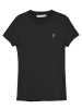 Polo Club 2er-Set: Shirts in Schwarz/ Weiß