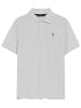 Polo Club 2er-Set: Poloshirts in Dunkelblau/ Weiß