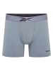 Reebok 3er-Set: Boxershorts "Jennison" in Grau/ Schwarz