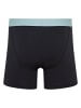 Reebok 3er-Set: Boxershorts "Shand" in Schwarz/ Grün/ Grau