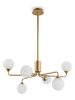 Maytoni Lampa wisząca w kolorze złotym - wys. 80 x Ø 65 cm